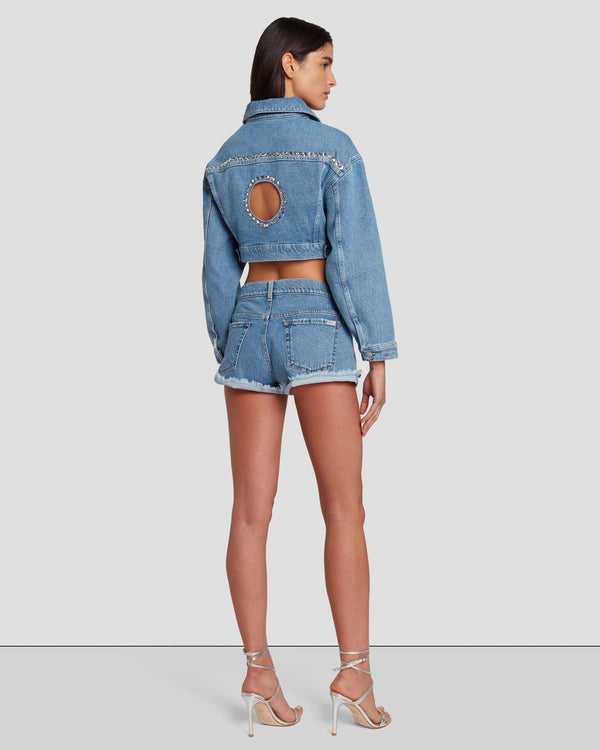 7 For All Mankind 7FAM X ADR Cropped Jacket Denim Jackets