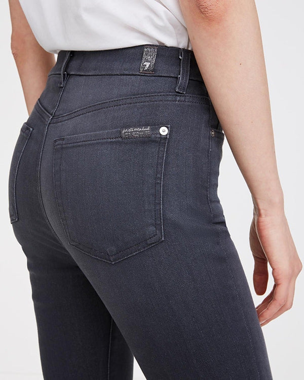 7 For All Mankind B(air) Denim High Waist Ankle Skinny Jeans