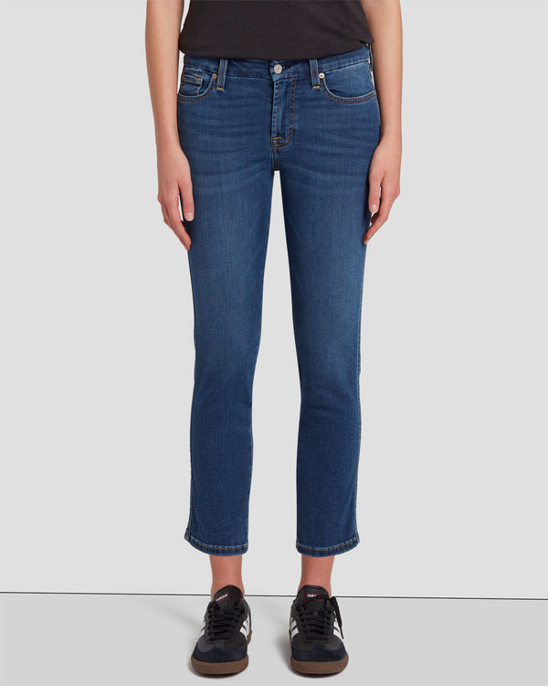 7 For All Mankind B(air) Kimmie Cropped Straight Jeans