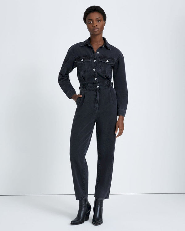 7 for all mankind Balloon Sleeve Jumpsuit Jumpsuits