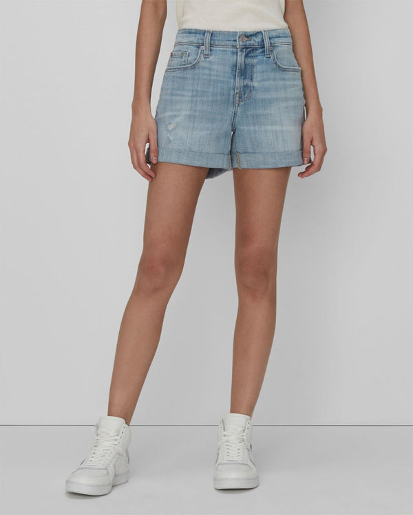 7 for all mankind Broken Twill Mid Roll Short Shorts