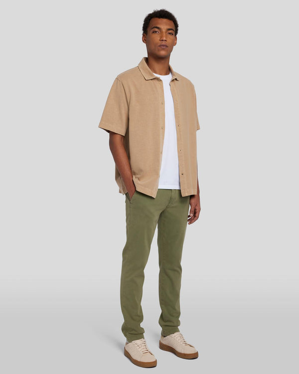 7 For All Mankind Button Down Mineral Dye Polo Shirts
