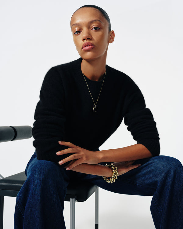 7 For All Mankind Cashmere Blend Crewneck Sweater Sweaters