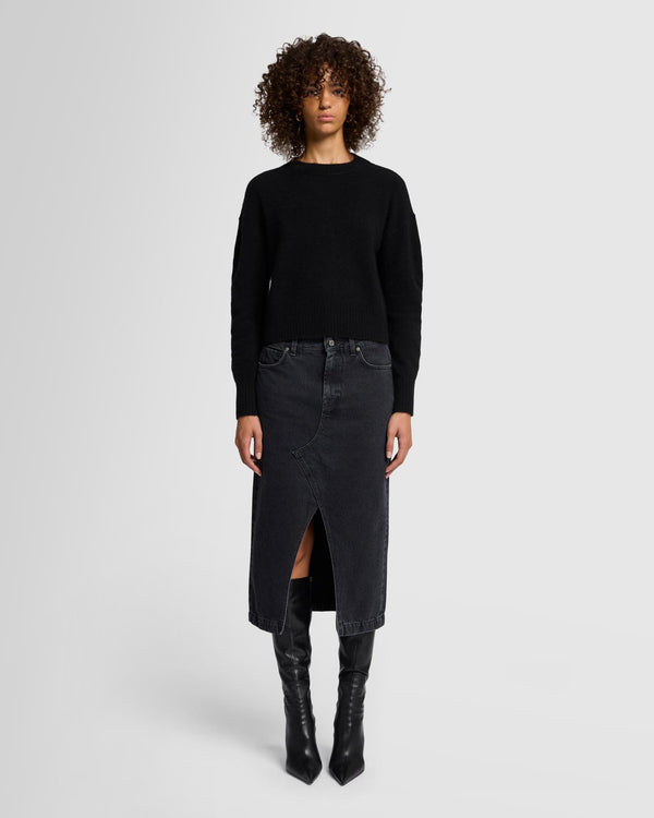 7 For All Mankind Cashmere Blend Crewneck Sweater Sweaters