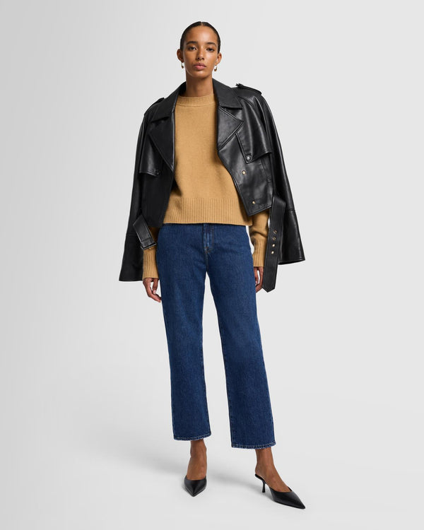 7 For All Mankind Cashmere Blend Crewneck Sweater Sweaters