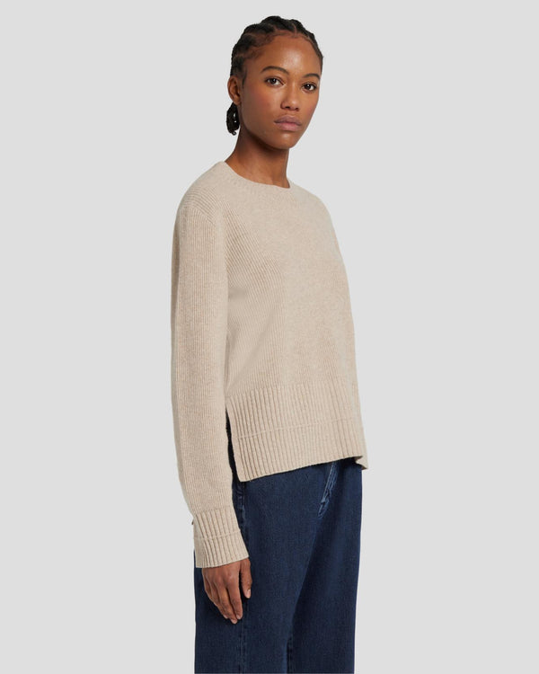 7 For All Mankind Cashmere Crewneck Sweater Sweaters