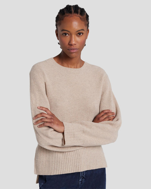 7 for all mankind Cashmere Crewneck Sweater Sweaters