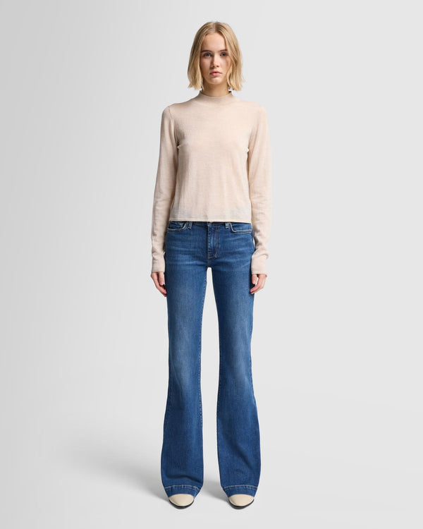 7 For All Mankind Cashmere Mock Neck Sweater Sweaters