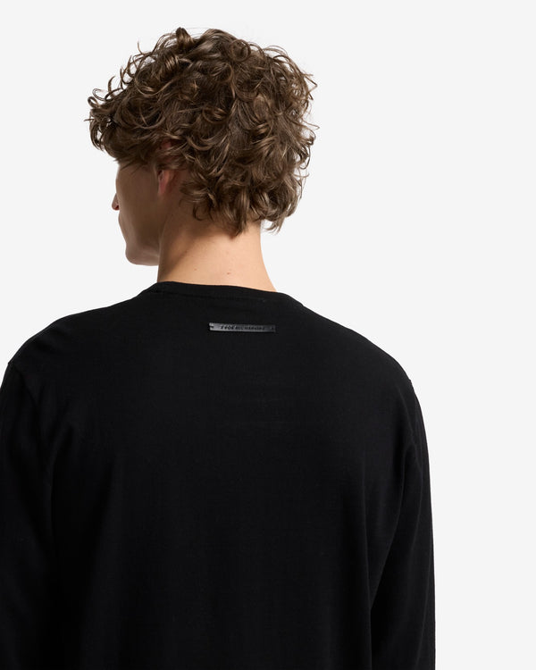 7 For All Mankind Classic Cotton Long Sleeve Sweater Sweaters