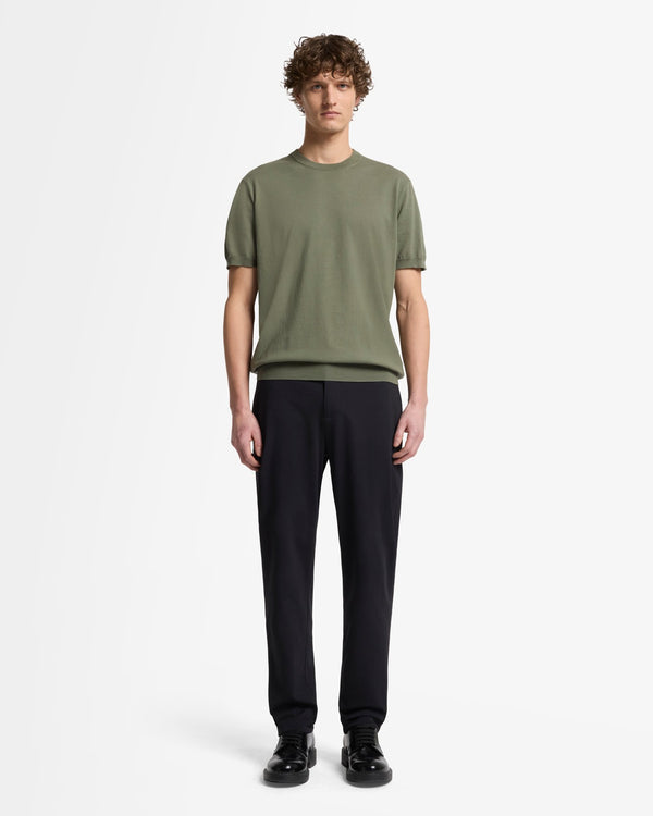 7 For All Mankind Classic Cotton Short Sleeve Sweater Sweaters