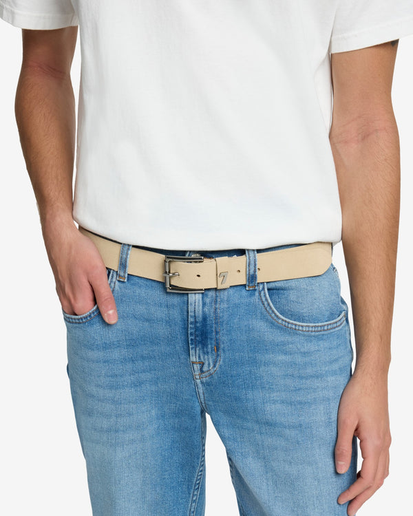 7 For All Mankind Classic Italian Suede Belt Accessories