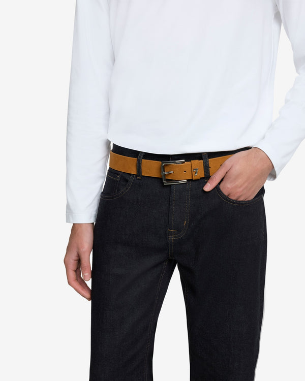 7 For All Mankind Classic Italian Suede Belt Accessories