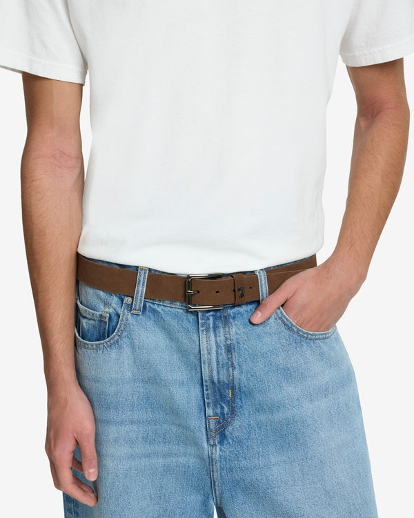 7 For All Mankind Classic Italian Suede Belt Accessories