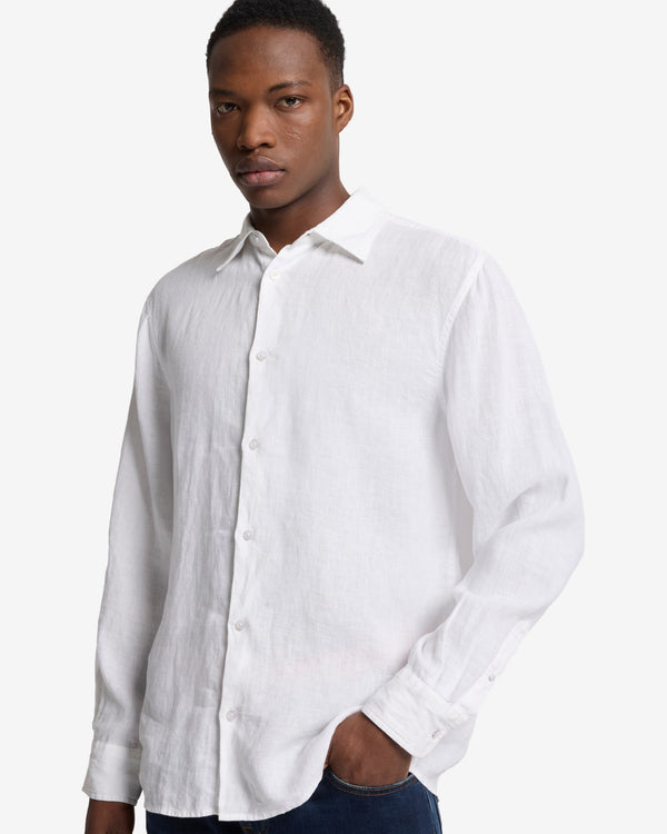 7 For All Mankind Classic Linen Button Up Shirt Shirts