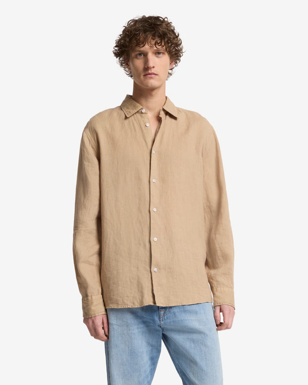 7 For All Mankind Classic Linen Button Up Shirt Shirts