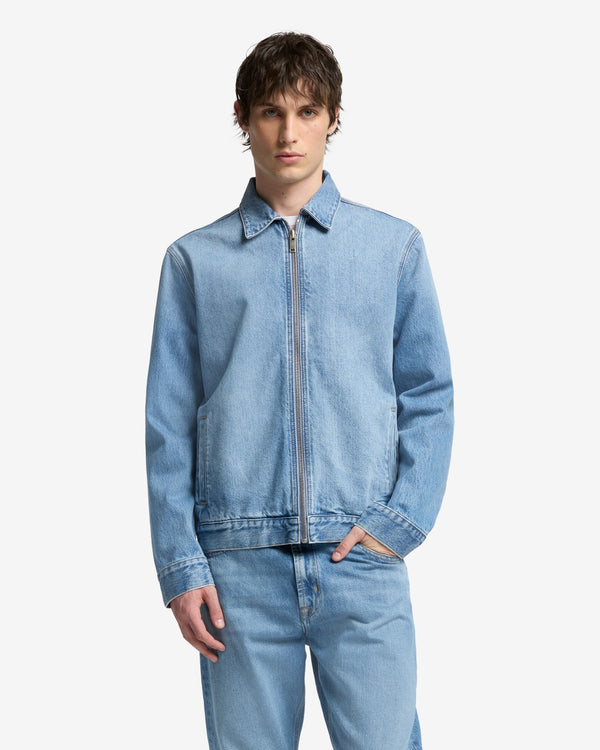 7 For All Mankind Denim Harrington Jacket Denim Jackets