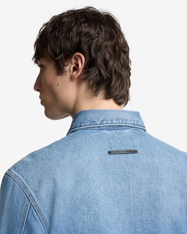 7 For All Mankind Denim Harrington Jacket Denim Jackets