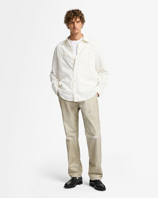 7 For All Mankind Digital Print Straight Chino Pants