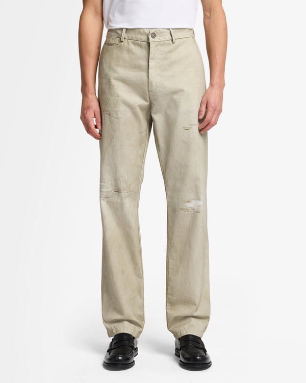 7 For All Mankind Digital Print Straight Chino Pants