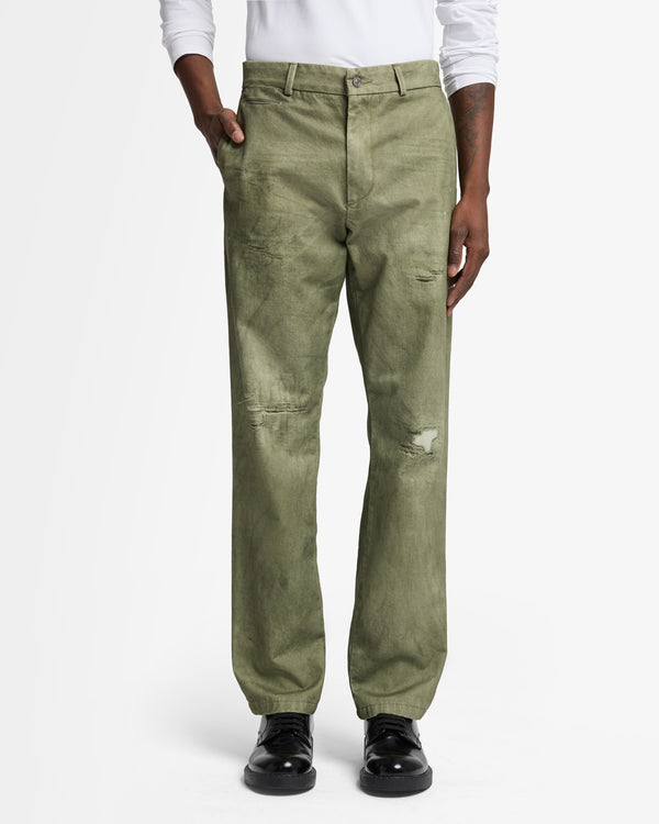 7 For All Mankind Digital Print Straight Chino Pants