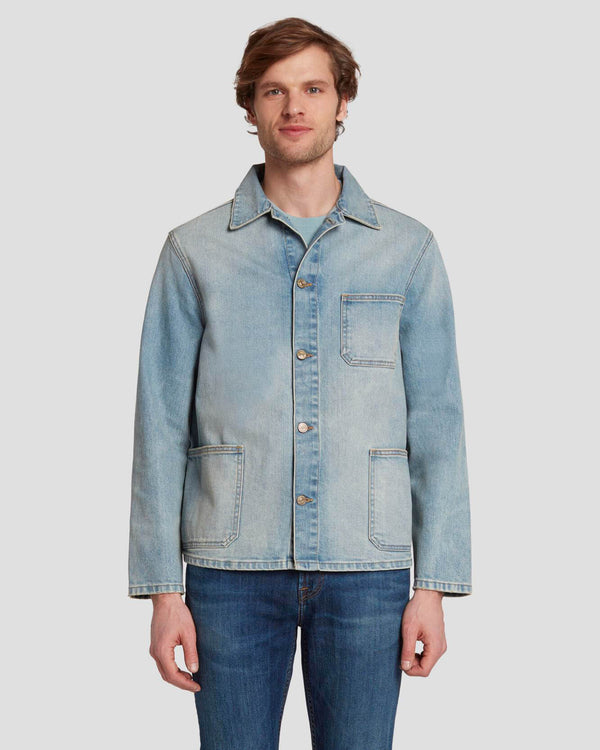 7 for all mankind Heritage Utility Overshirt Denim Jackets