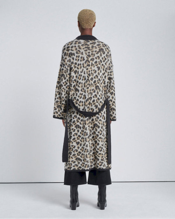 7 For All Mankind Jacquard Long Sweater Cardigan Sweaters