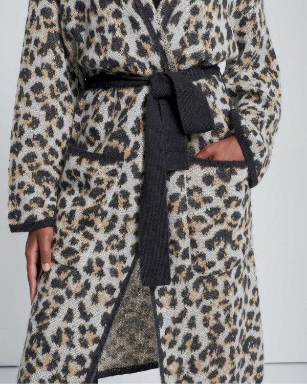 7 For All Mankind Jacquard Long Sweater Cardigan Sweaters