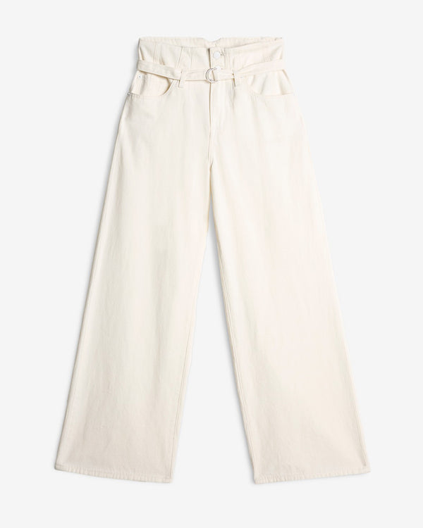 7 for all mankind Linen Blend Belted Wide Leg Pants
