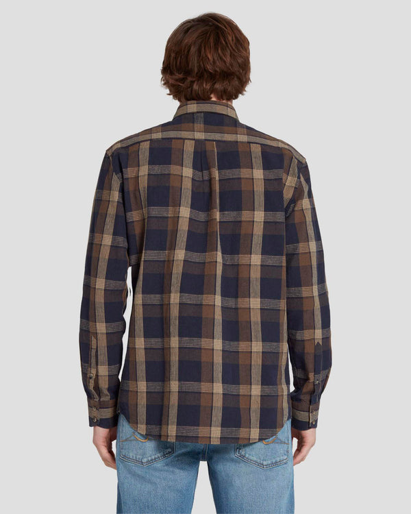 7 For All Mankind Linen Blend Button Up Shirt Shirts