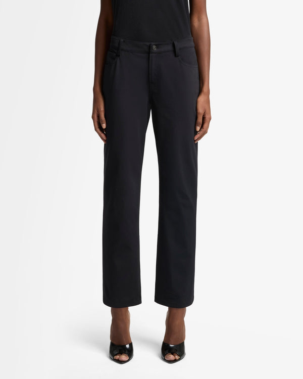 7 For All Mankind Luxe Performance Knit Calie Straight Ankle Pants