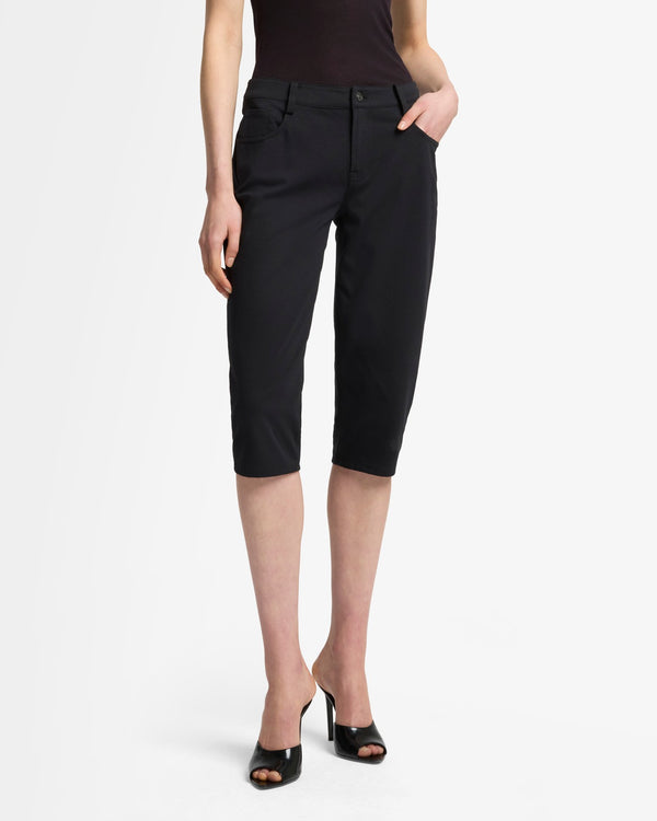 7 For All Mankind Luxe Performance Knit Capri Trouser Pants