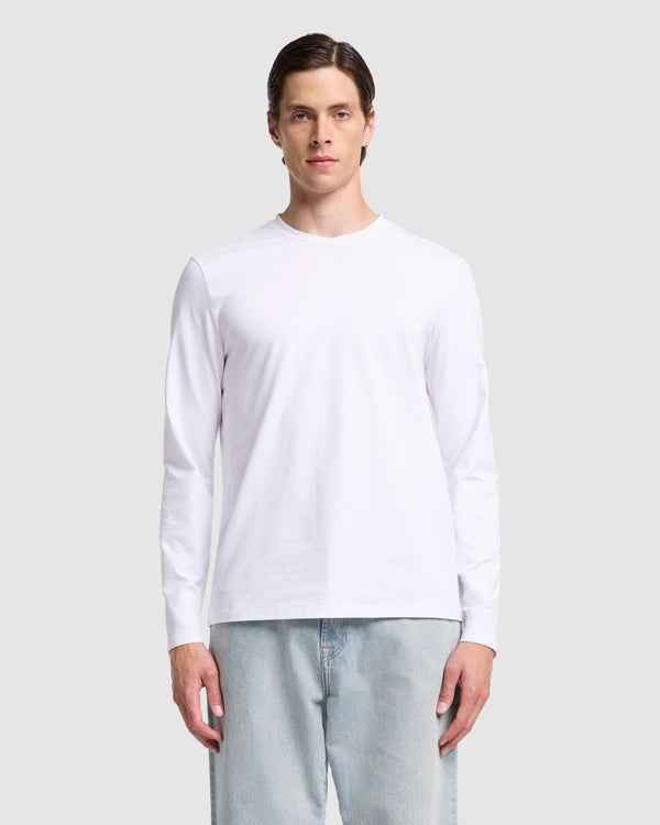 7 For All Mankind Luxe Performance Long Sleeve Tee Tees