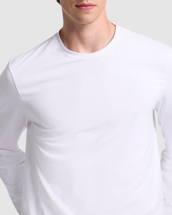 7 For All Mankind Luxe Performance Long Sleeve Tee Tees