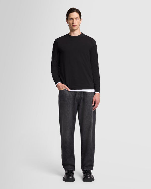 7 For All Mankind Luxe Performance Long Sleeve Tee Tees