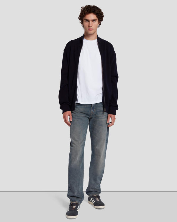 7 For All Mankind Luxe Performance Zip Sweater Sweaters