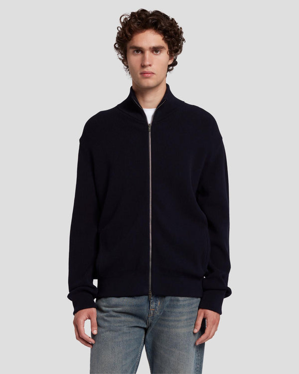 7 for all mankind Luxe Performance Zip Sweater Sweaters