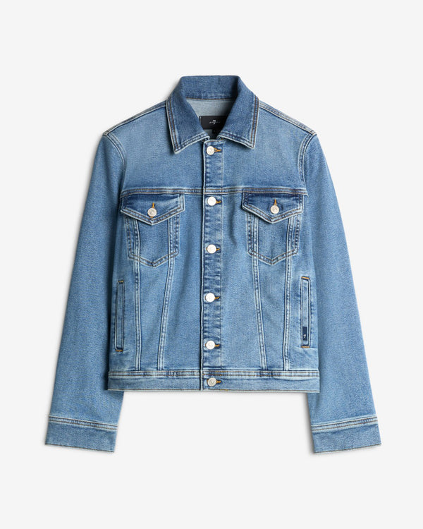 7 for all mankind Luxe Vintage Adi Trucker Jacket Denim Jackets