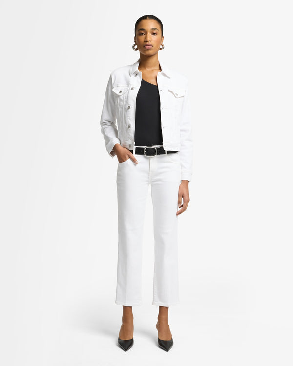 7 For All Mankind Luxe Vintage Calie Straight Ankle Jeans