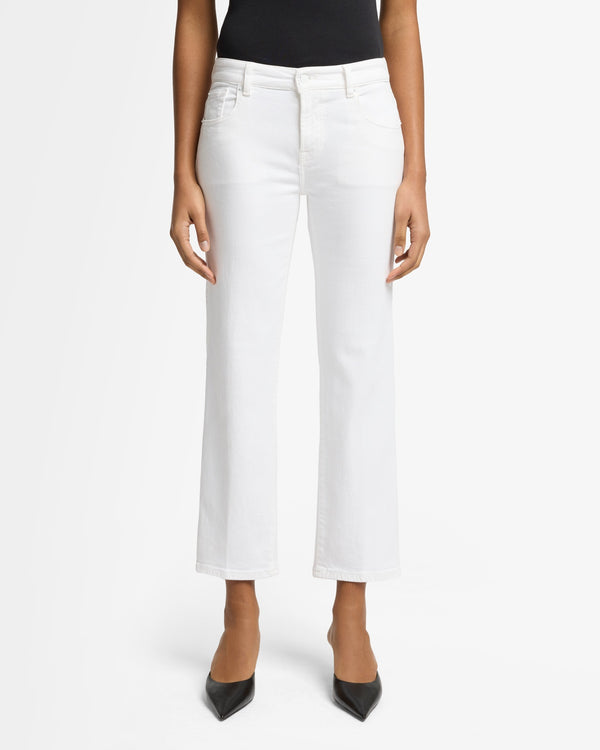 7 For All Mankind Luxe Vintage Calie Straight Ankle Jeans