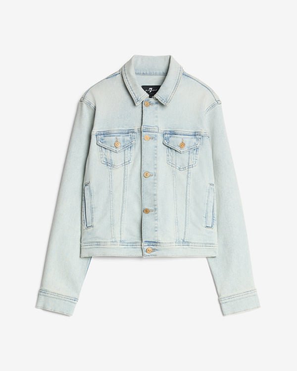 7 for all mankind Luxe Vintage Classic Trucker Denim Jackets