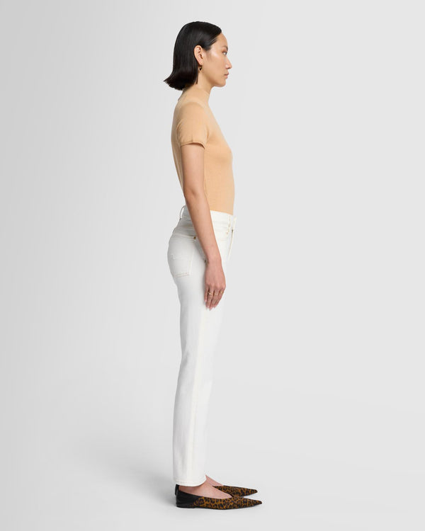 7 For All Mankind Luxe Vintage Daisy Ankle Boot Jeans