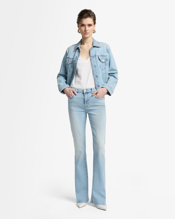 7 For All Mankind Luxe Vintage Tailorless Bootcut Jeans