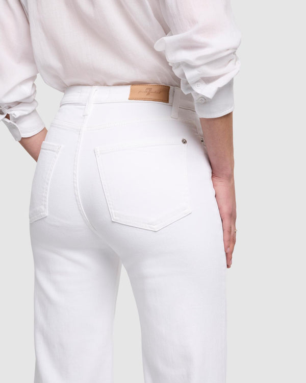 7 For All Mankind Luxe Vintage Ultra High Rise Cropped Jo Jeans