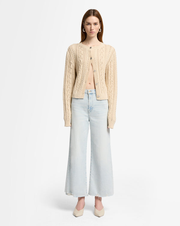 7 For All Mankind Luxe Vintage Ultra High Rise Cropped Jo Jeans