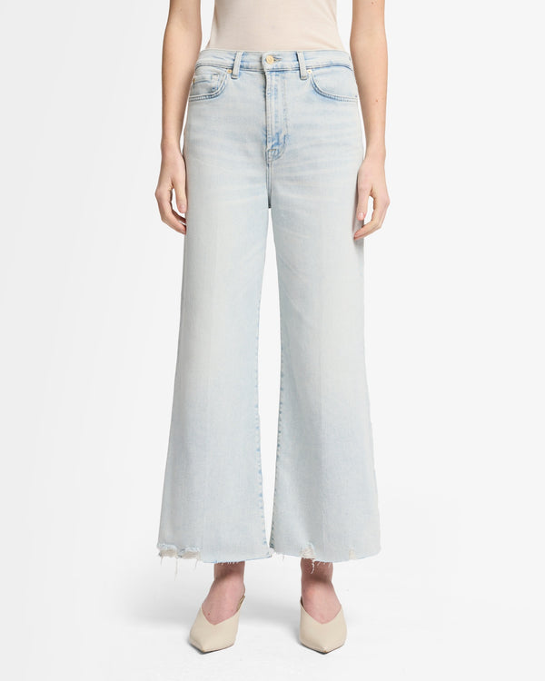 7 For All Mankind Luxe Vintage Ultra High Rise Cropped Jo Jeans