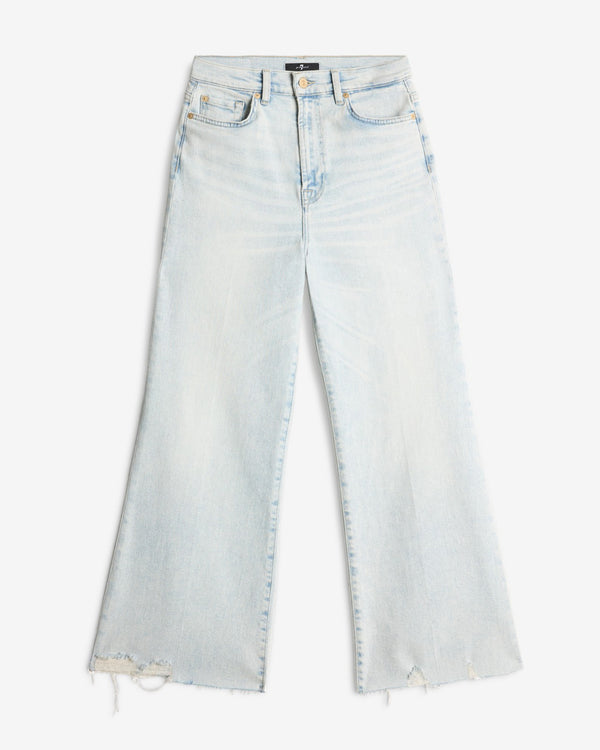 7 for all mankind Luxe Vintage Ultra High Rise Cropped Jo Jeans
