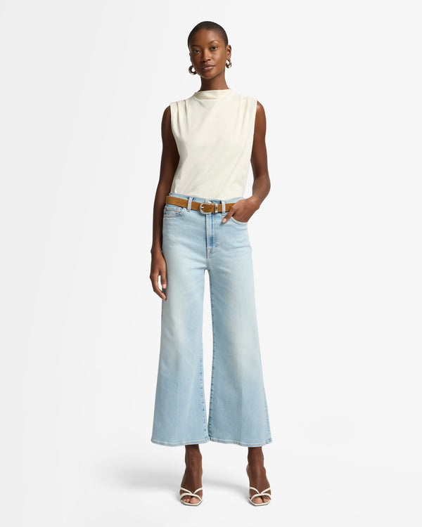 7 For All Mankind Luxe Vintage Ultra High Rise Cropped Jo Jeans