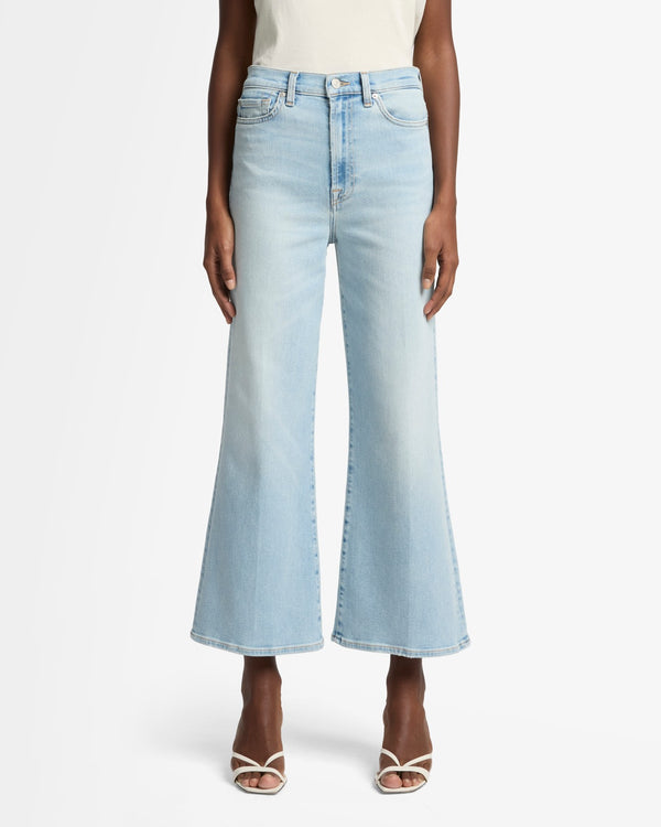 7 For All Mankind Luxe Vintage Ultra High Rise Cropped Jo Jeans