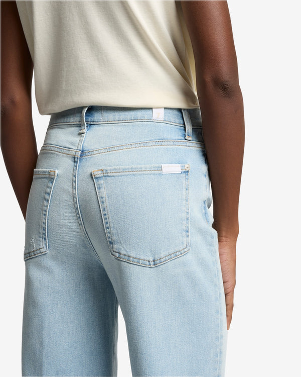 7 For All Mankind Luxe Vintage Ultra High Rise Cropped Jo Jeans