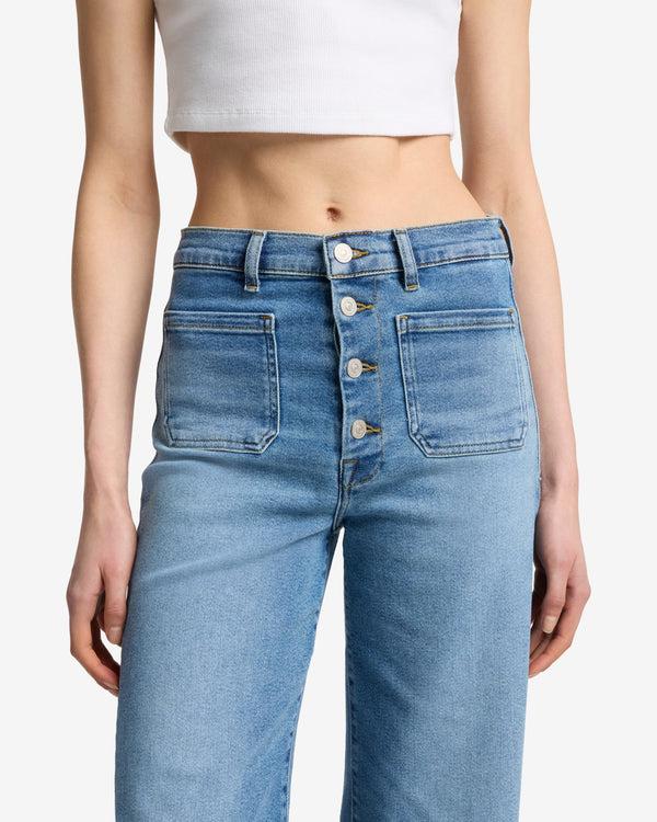 7 For All Mankind Luxe Vintage Ultra High Rise Cropped Jo Jeans